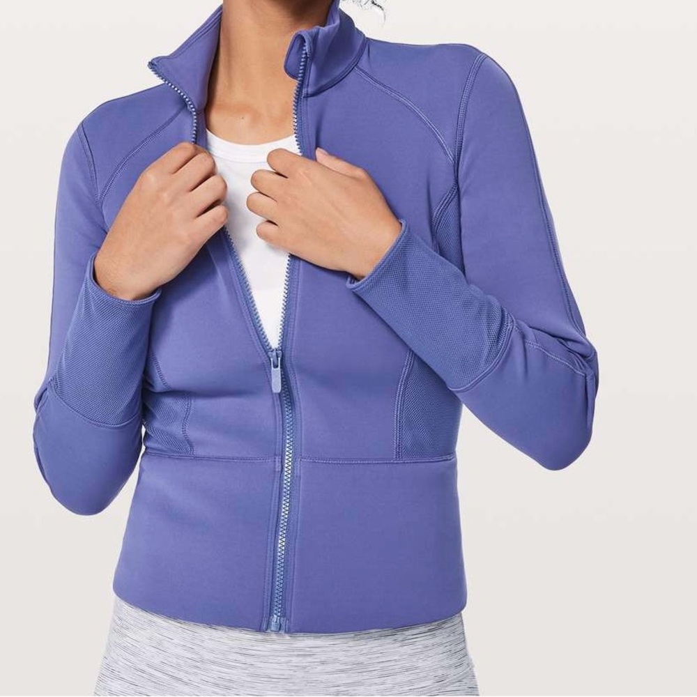 Lululemon Front & Centre Jacket
Stony Grape $118 Retail
